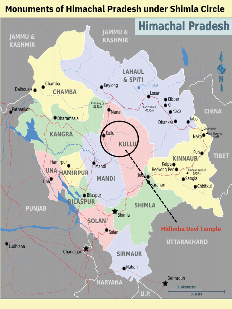 Himachal Under Shimal Circle | PDF | Indian Religions