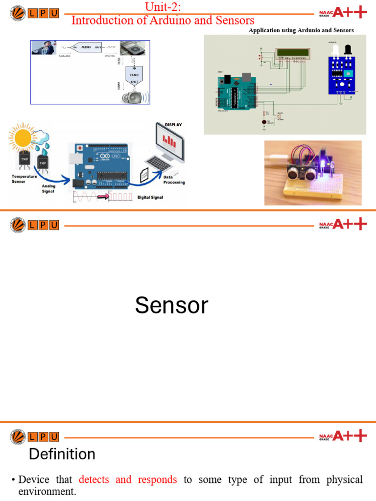 L3 - Unit2 - Sensor - IR and LDR | PDF | Infrared | Sensor
