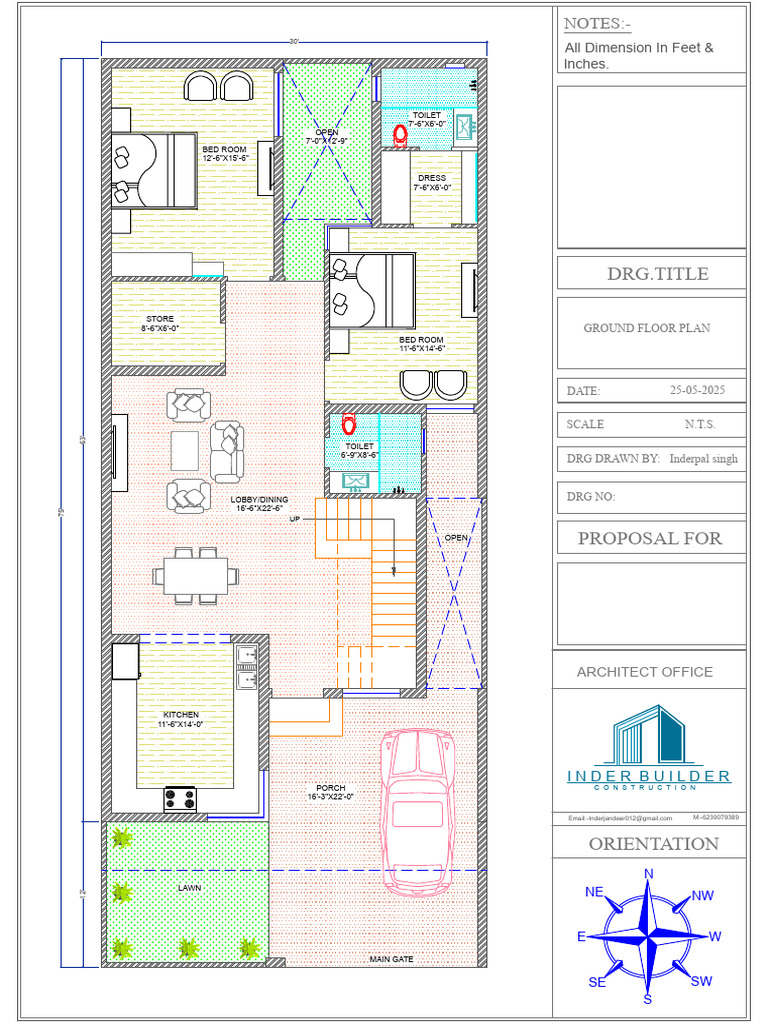 G.f final plan | PDF