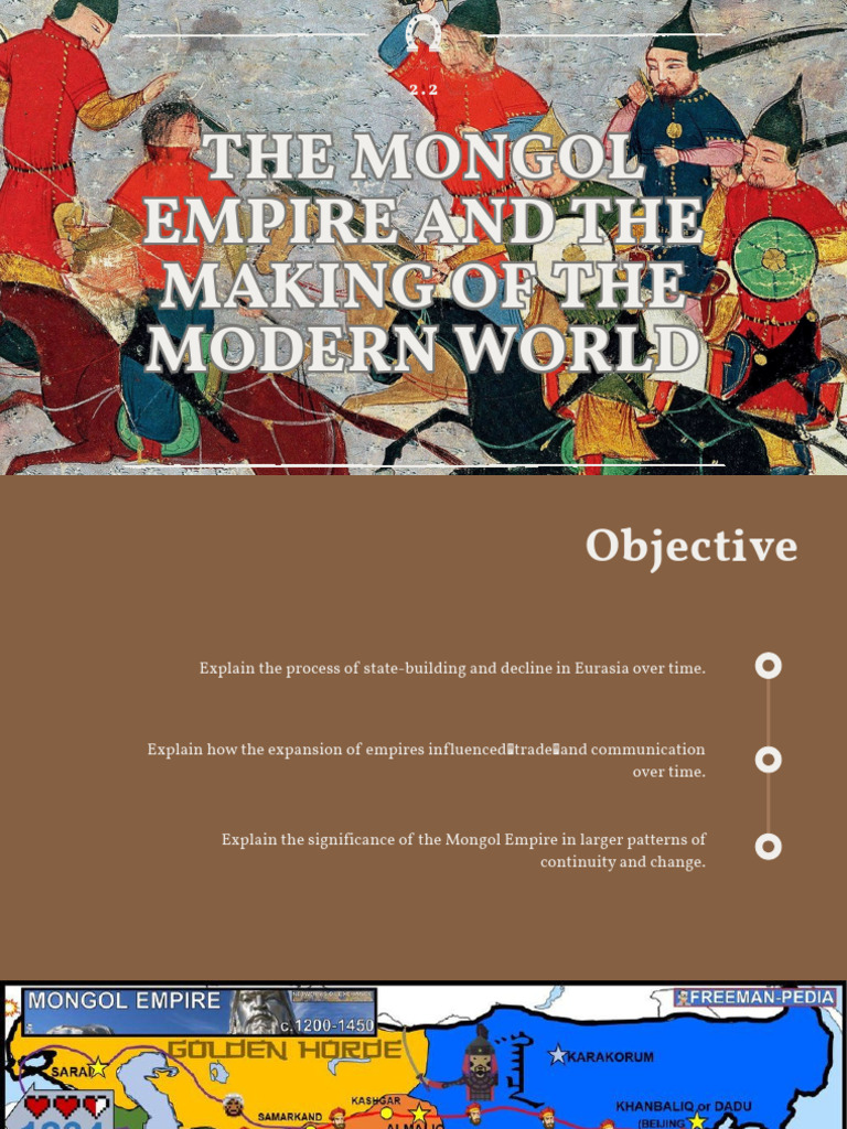 2.2 The Mongol Empire and the Making of the Modern World (1) | PDF ...