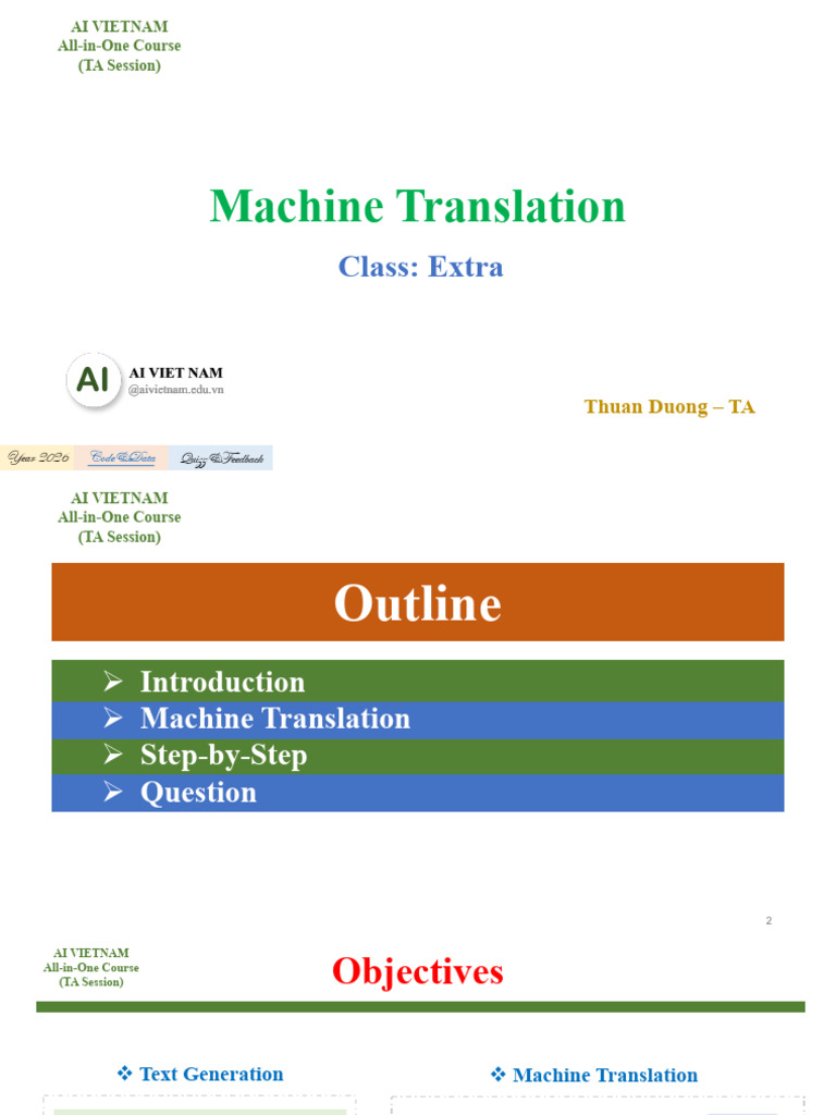 (Slide v1) Machine Translation | PDF | Human Communication | Linguistics