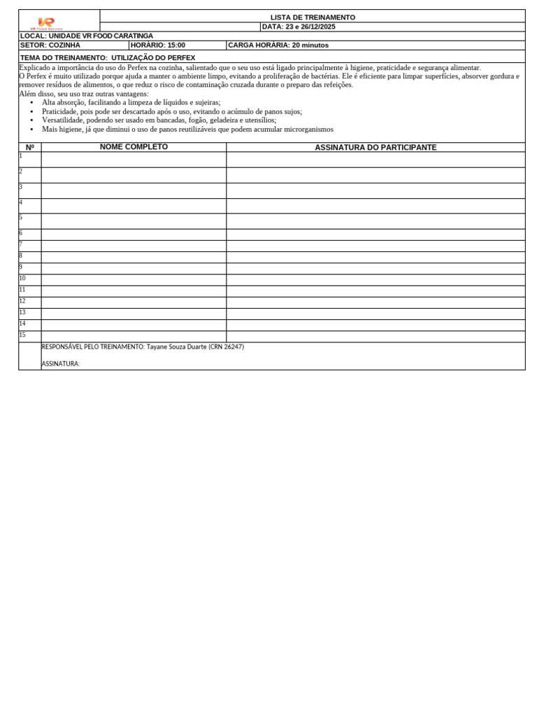 Treinamento - Uso Do Perfex | PDF