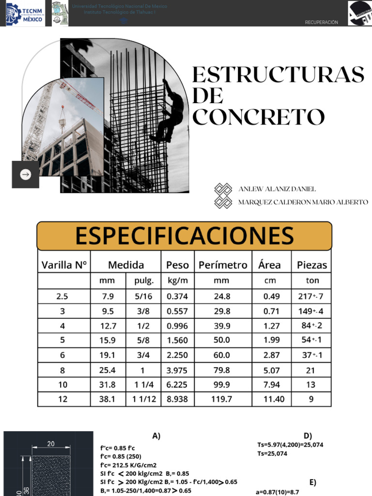 Recuperacion Estructuras | PDF