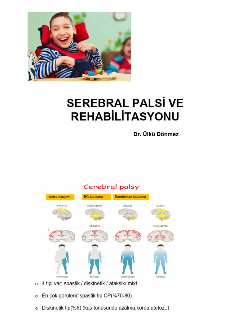 14-Serebral Palsi Ve Rehabilitasyonu PDF | PDF