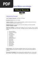 Curso Básico em teologia