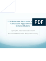 VOIP Reference Services