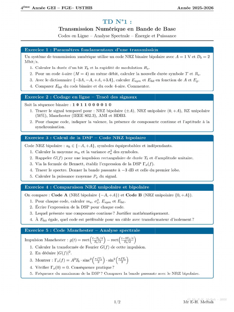 TD1 CN | PDF