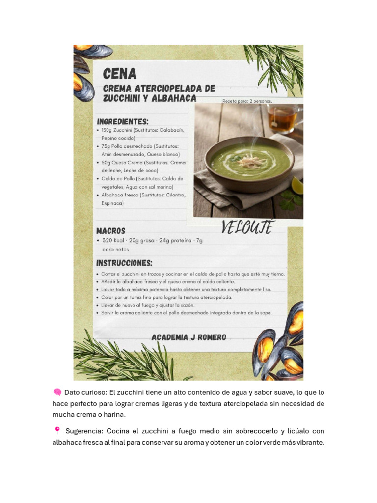 Receta 2 | PDF
