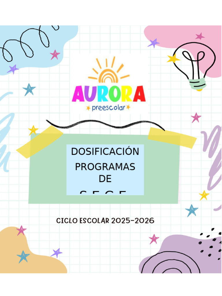 6 Programas Sege | PDF | Alimentos | Naturaleza