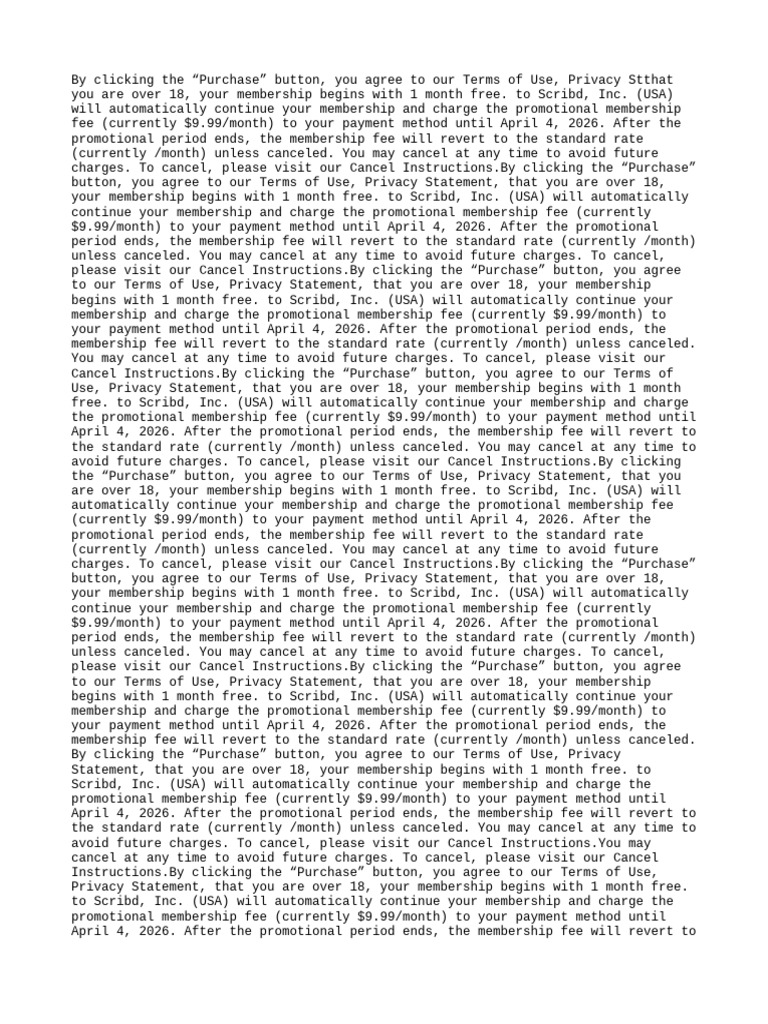 dd | PDF | Fee | Scribd