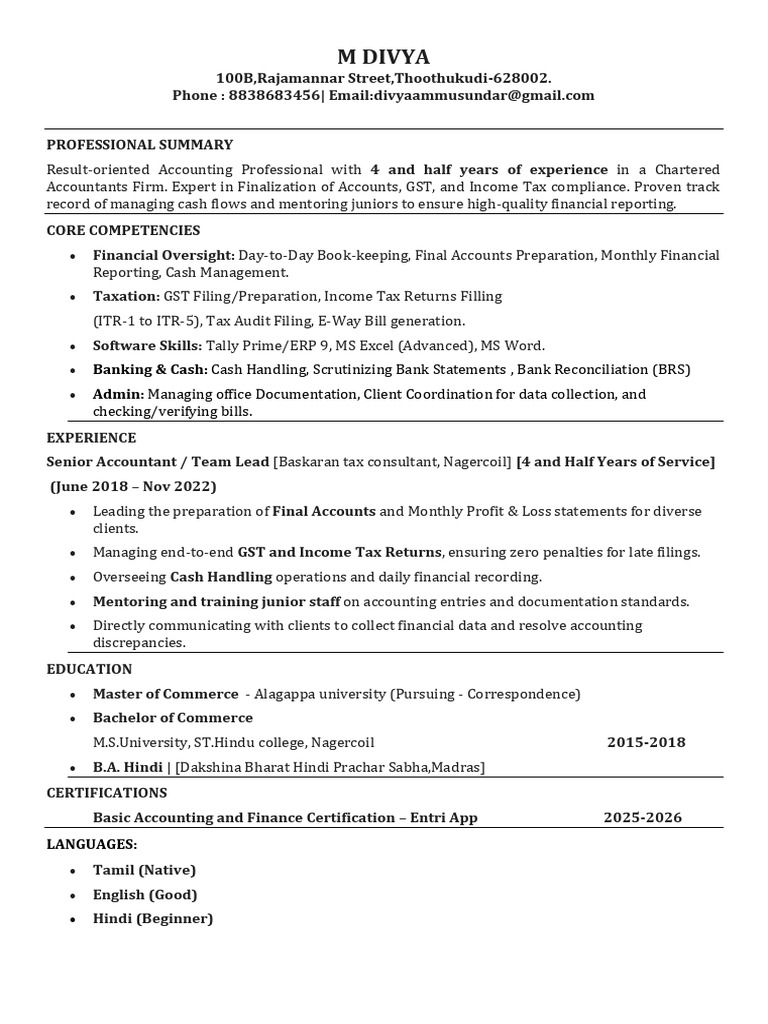 M Divya | PDF