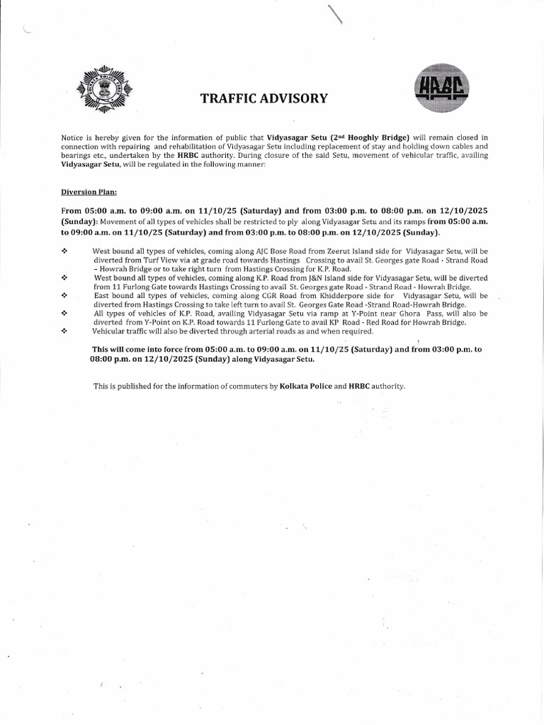 Traffic Advisory | PDF