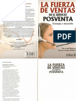 La Fuerza de Ventas en El Servicio Postventa