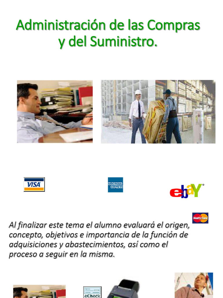 Clase Del 03-02 y 05-02 Administracion de Las Compras | PDF | Calidad ...