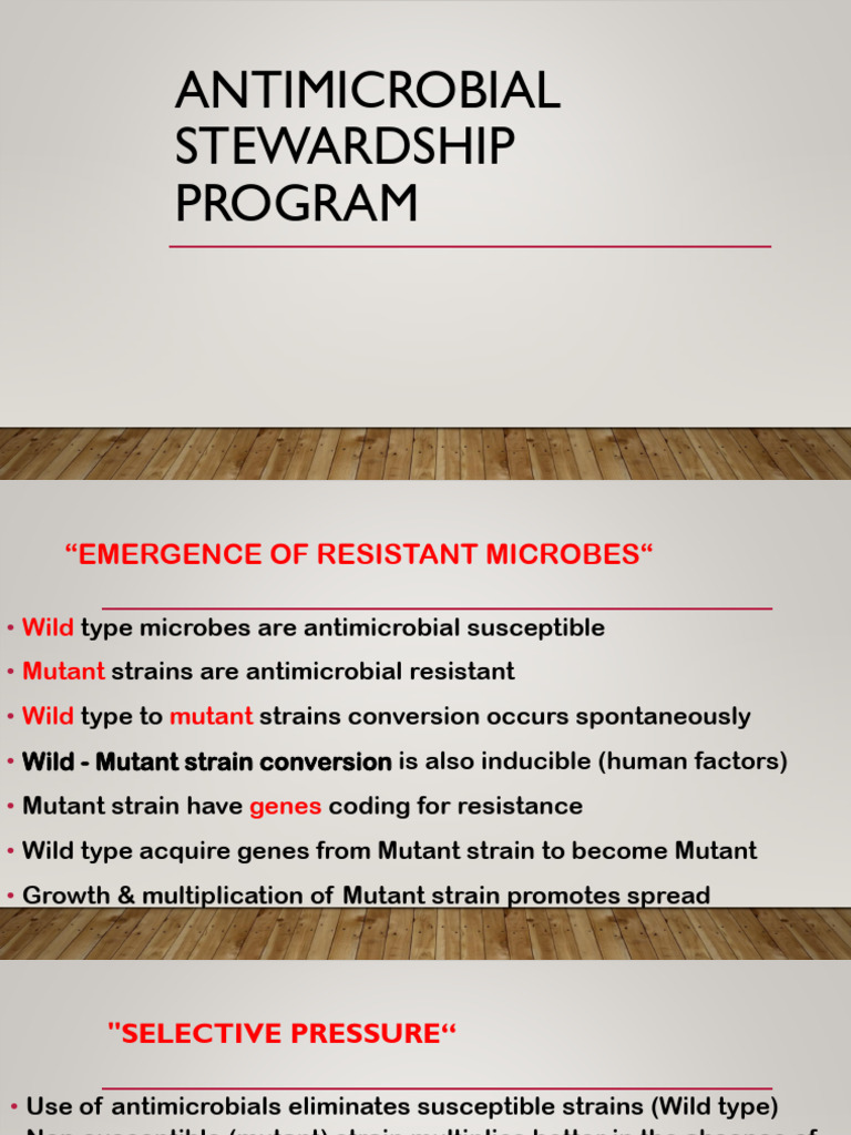 Antimicrobial Stewardship Program Student | PDF | Antimicrobial ...