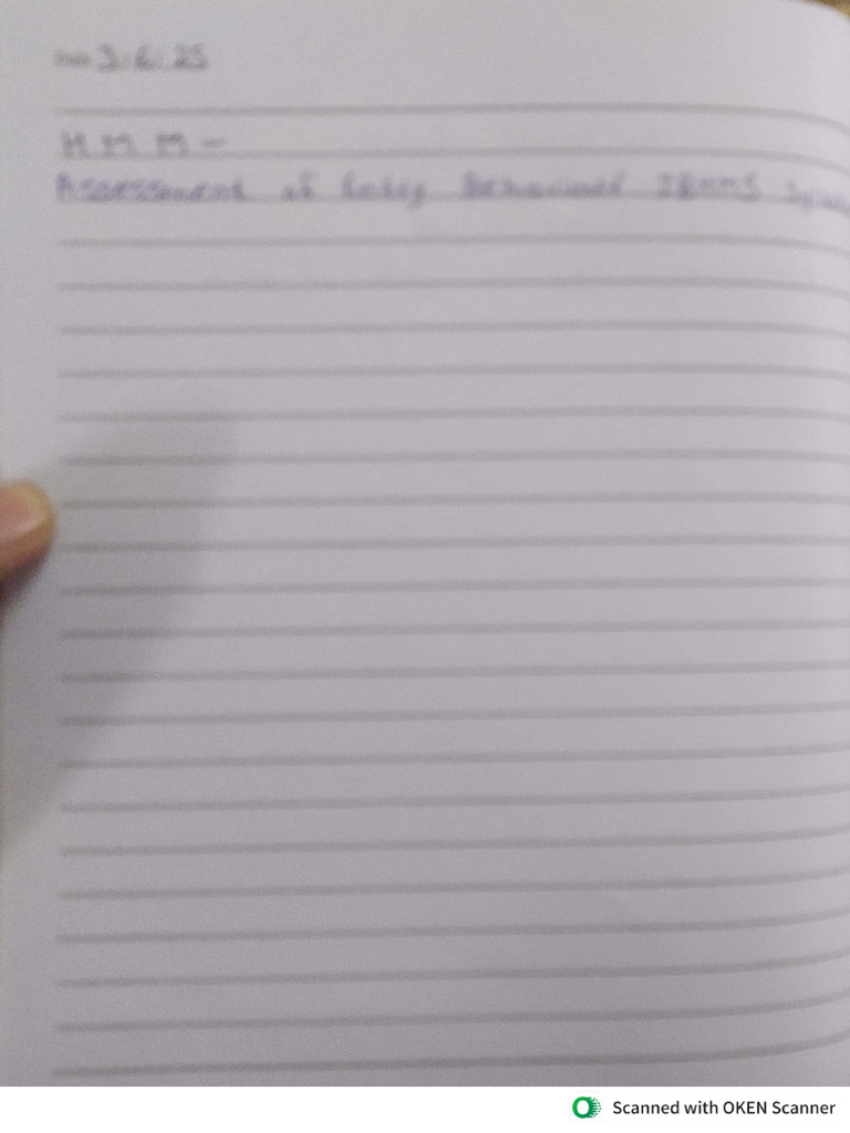 HMM Log Book | PDF