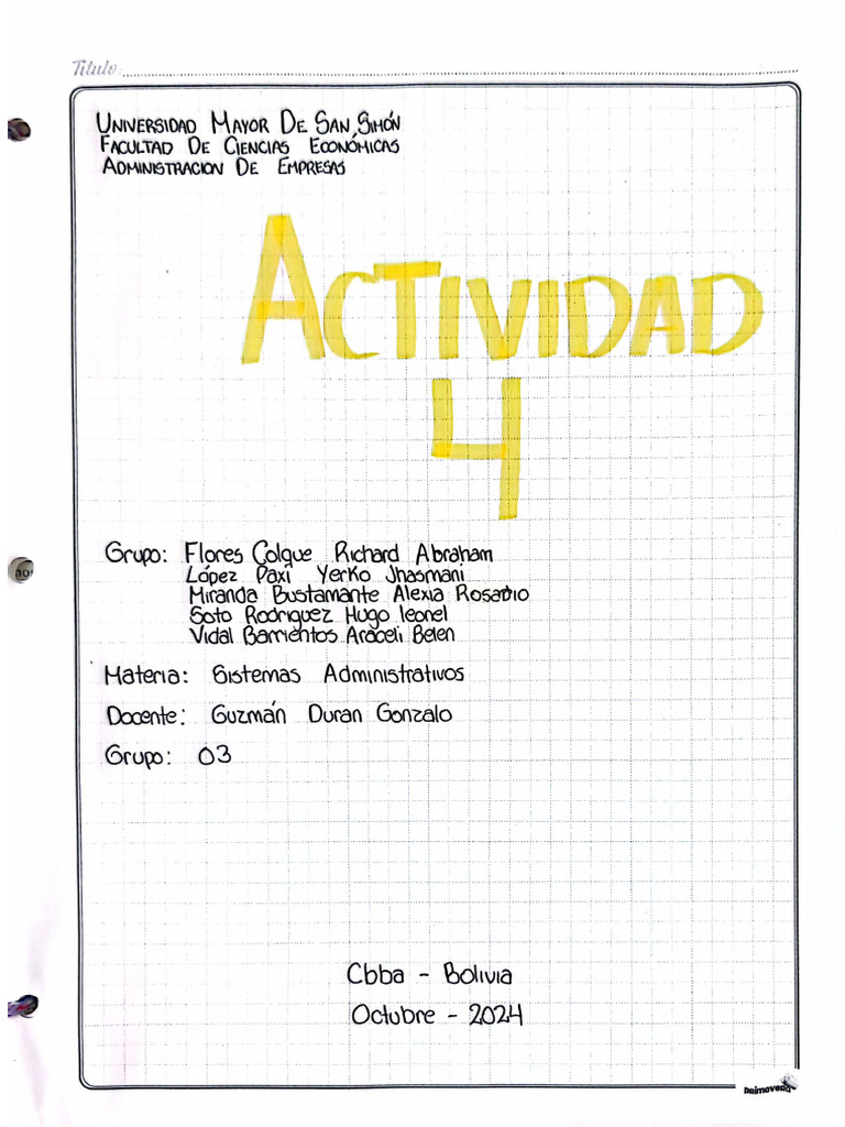 Actividad 4 | PDF