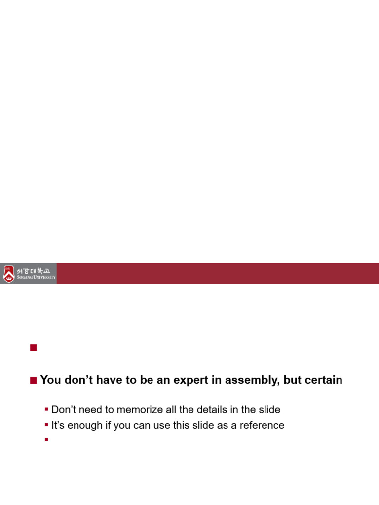 Assembly | PDF | Integer (Computer Science) | Central Processing Unit