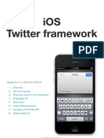 iOS Twitter Framework
