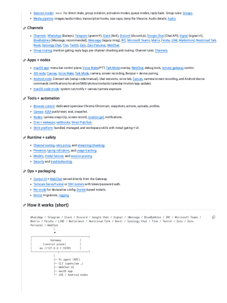 GitHub - Openclaw - Openclaw - Your Own Personal AI Assistant. Any OS ...
