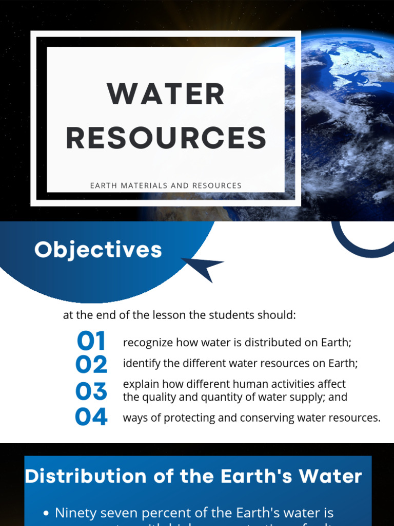 Water Resources | PDF | Water Cycle | Water