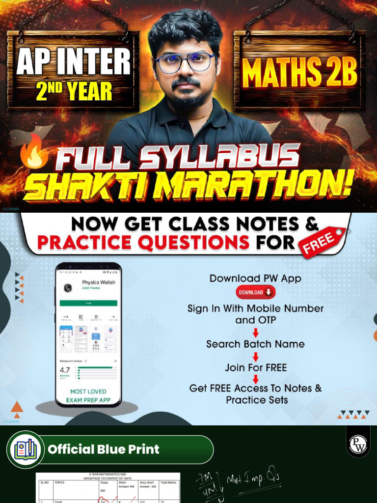 Maths 2B Full Syllabus Notes | PDF | Geometric Shapes | Analytic Geometry