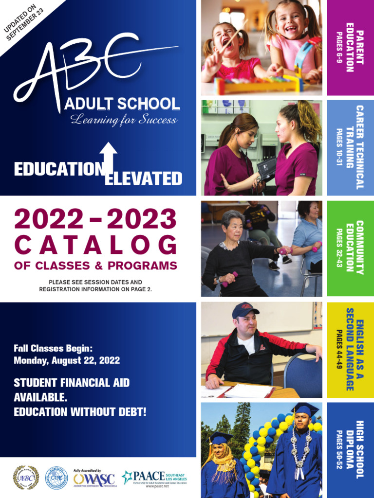 Catalog | PDF | General Educational Development