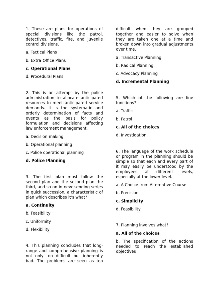 Police Plans and Crime Mapping 1 | PDF | Policy | Police