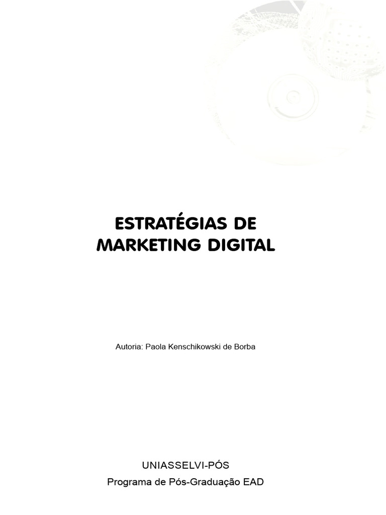 6-Estratégias de Marketing Digital | PDF | Marketing | Internet