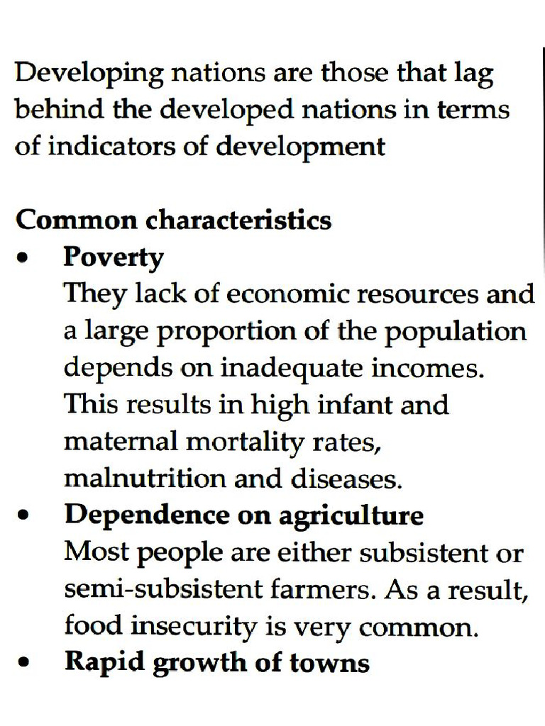 Developing Nations | PDF