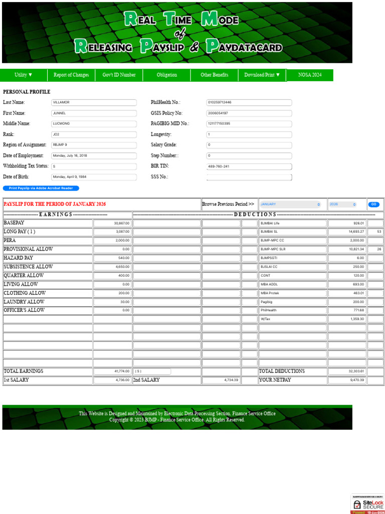 Personal Profile 3 | PDF | Government Finances | Taxes