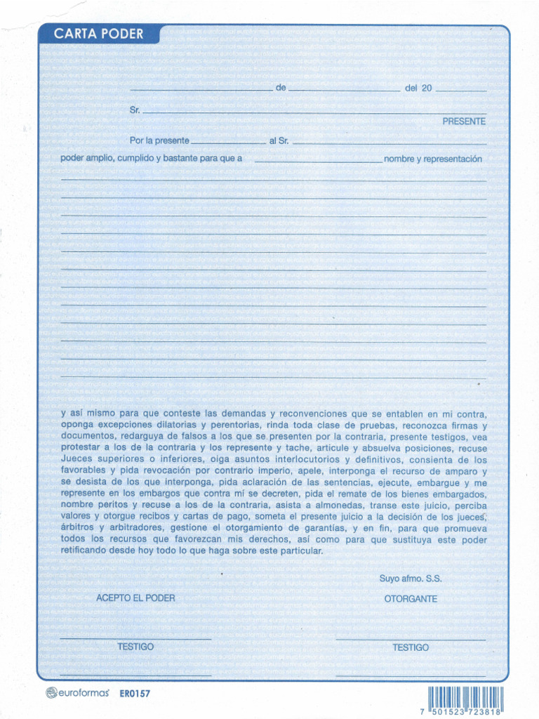Cart A Poder Color | PDF