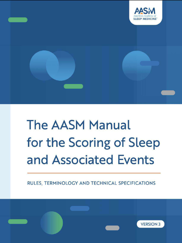 AASM Scoring Manual 3 - Compressed | PDF