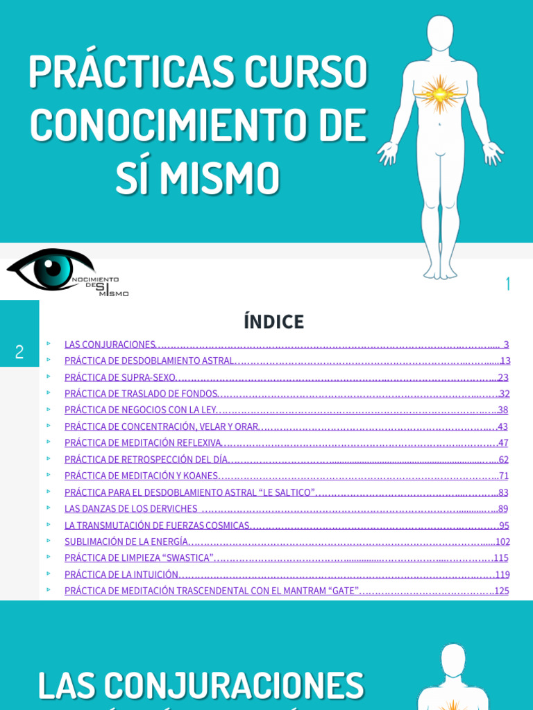 Todas Las Practicas Conocimiento de Si Mismo | PDF | Espiritualidad