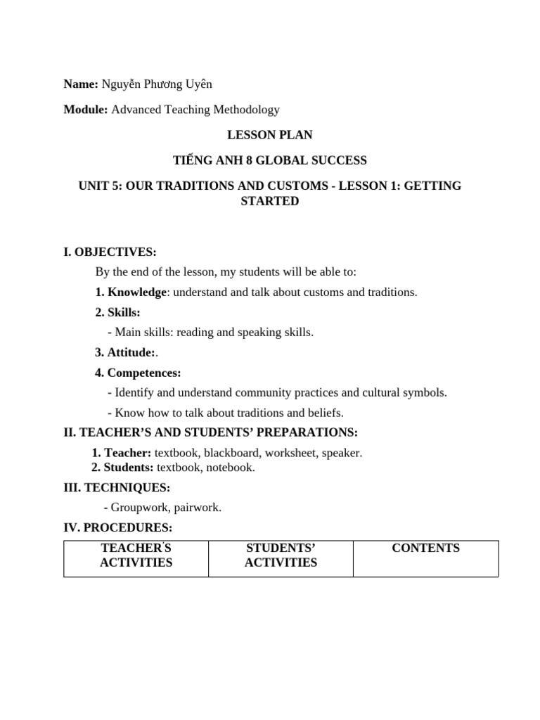 LESSON PLAN-CLIL | PDF | Linguistics | Human Communication
