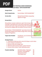  contoh makalah business plan contoh proposal business plan contoh