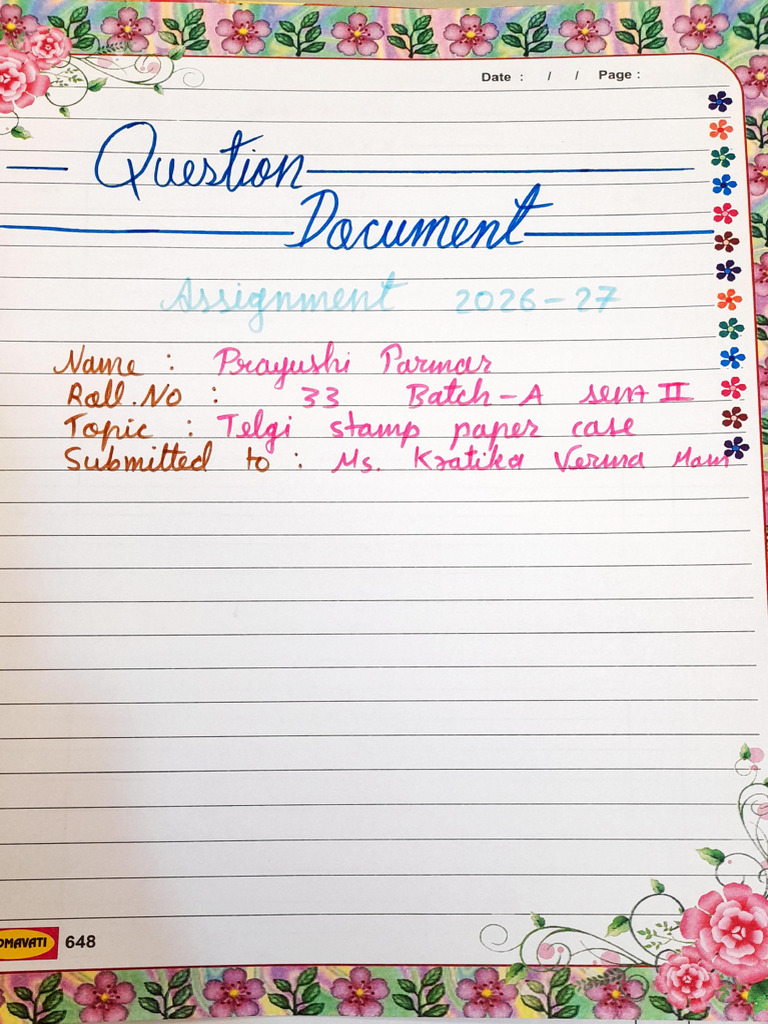 QD Assignment Sem 2 | PDF