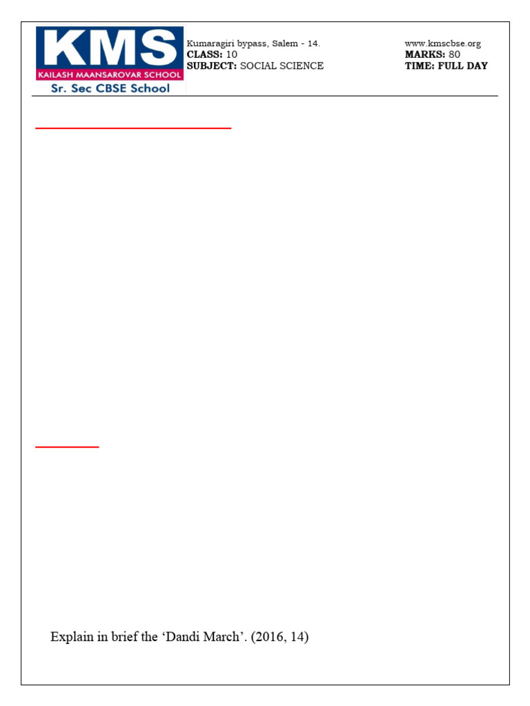 Kms 10 SST Imp QL 2026 | PDF | Banks | Developing Country