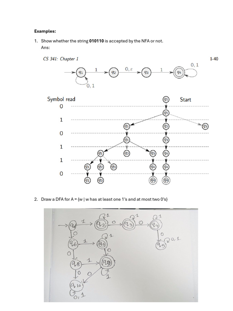 DFA Design Ex | PDF