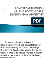 Millerite Adventism Through 1844