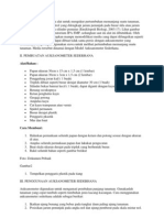 Membuat Model Auksanometer Sederhana