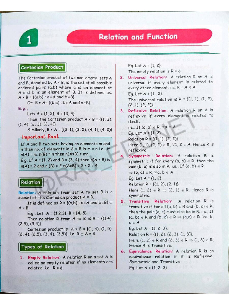 Ilide - Info PW Maths Catalyst Mathematics Class 12 Raj Edunet PR | PDF