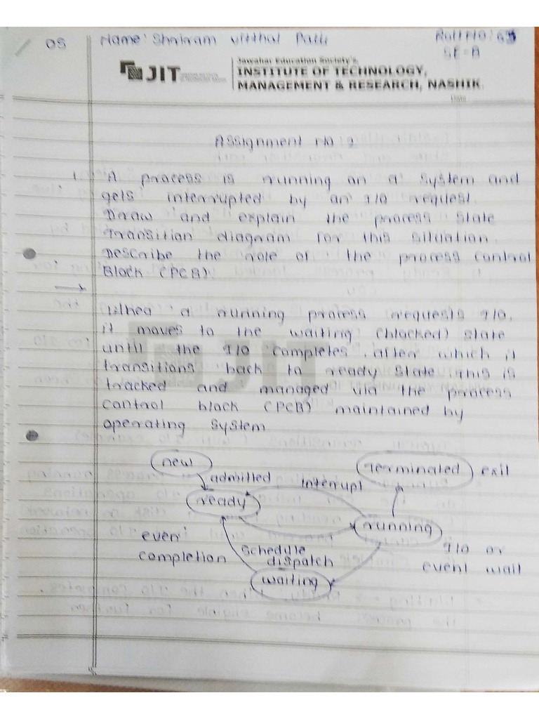 Os Assignment 2 | PDF