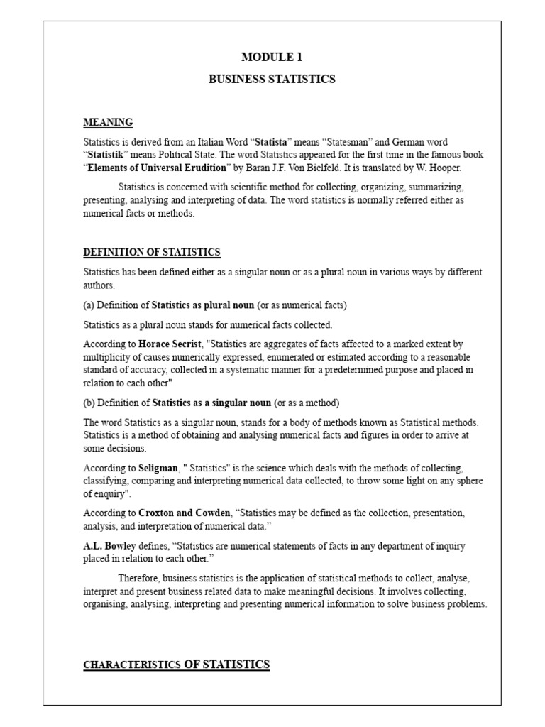BS M1 | PDF | Cost Of Living | Sampling (Statistics)