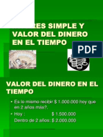 03 - Interes Simple y Valor Del Dinero en El Tiempo