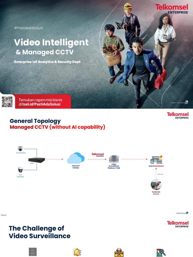 Telkomsel Video Intelligence Solution | PDF | Closed Circuit Television ...