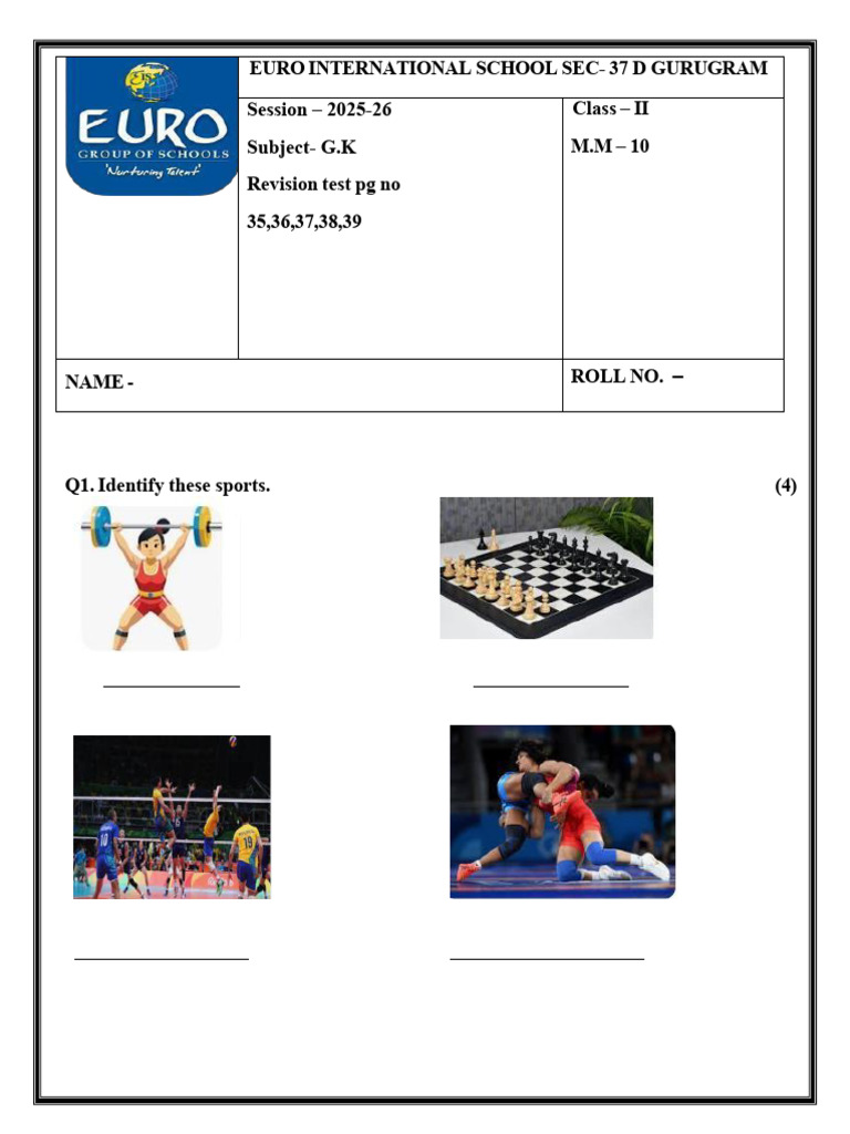 Rev Test GK | PDF