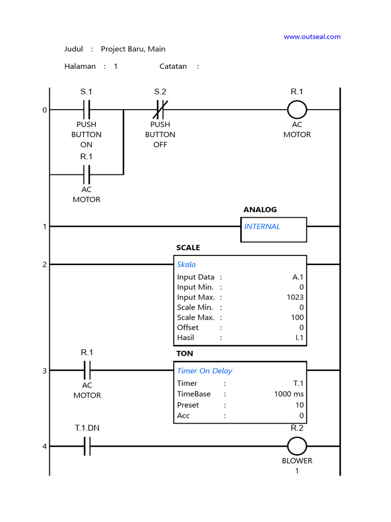 Ladder Diagram | PDF | Control Engineering | Computer Engineering
