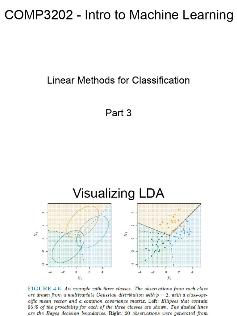Linear Methods For Classification-3 | PDF | Regression Analysis ...