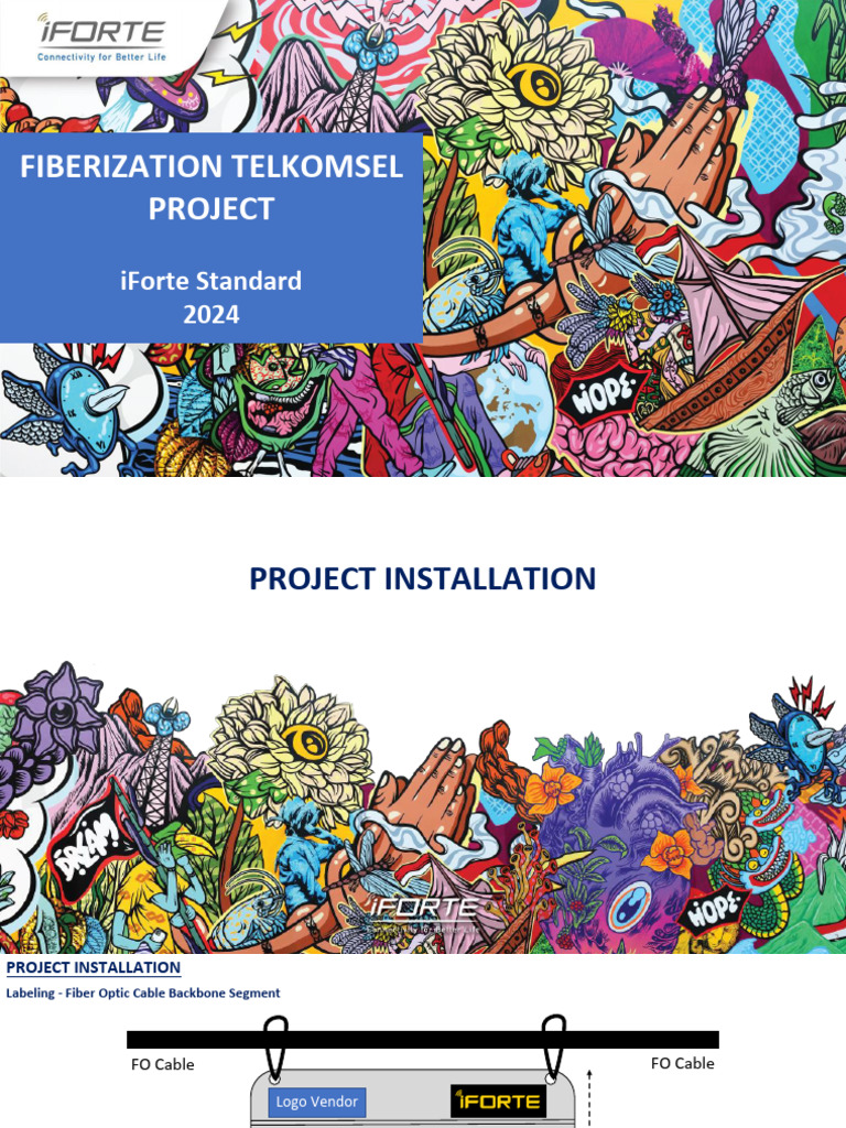 Standard Labeling Fiberization IForte Telkomsel | PDF
